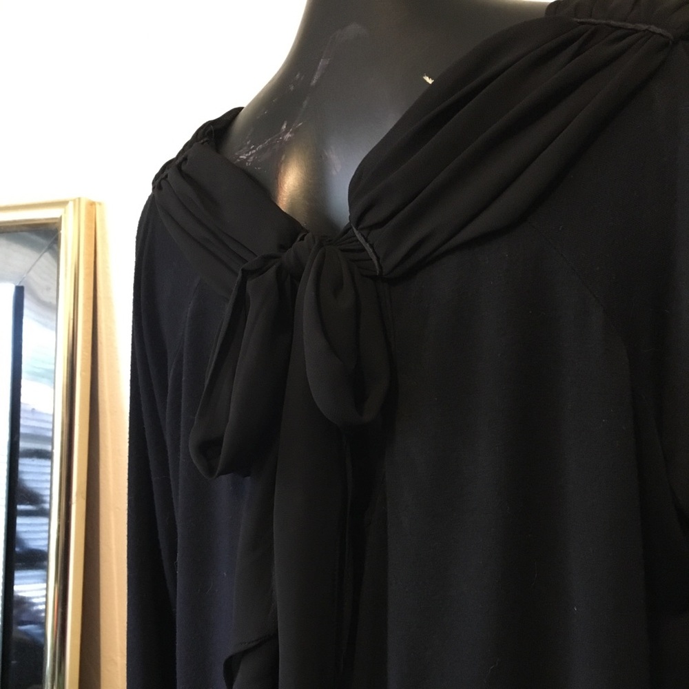 International Concepts Vintage Back Tie Blouse - Picture 2 of 8